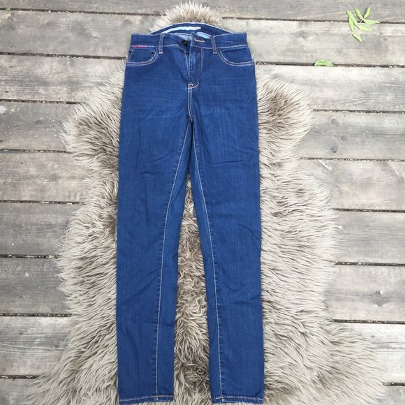 !it ultra skinny blue denim jeans - size W 26 - Picture 7 of 9